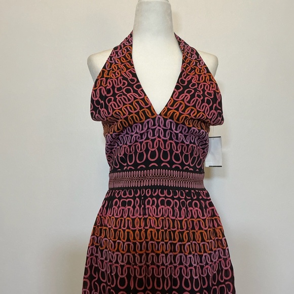 Trina Turk Los Angeles Strapless Geometric Print Dress Size 4 NWT - Picture 6 of 13